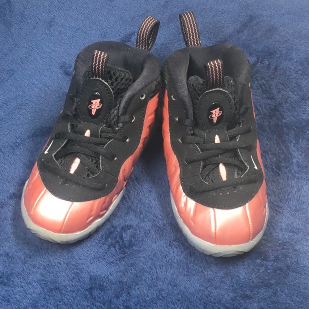 Pink and black foams